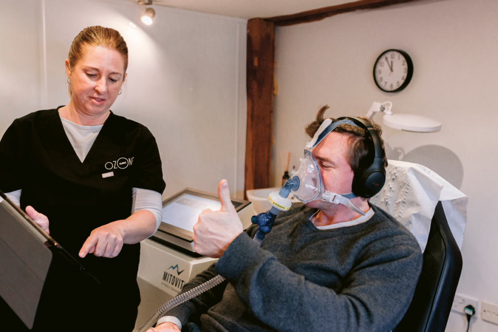 Intermittent Hypoxia Hyperoxia Therapy (IHHT) - Simulated altitude training